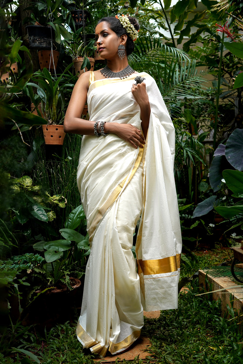 Kerala Saree Jewellery Necklace For Cotton Saree Kerala Saree