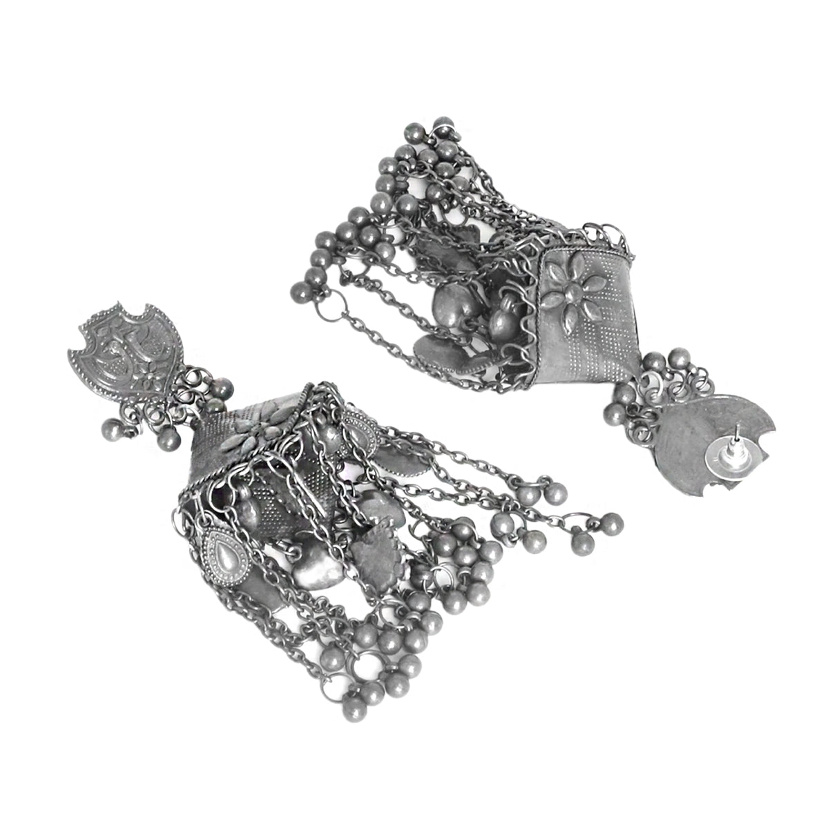 Buy Teejh Silver Oxidised Earrings for Women Online