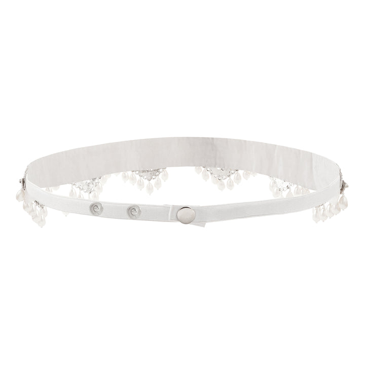 Teejh Qiyara Bead Silver Belt