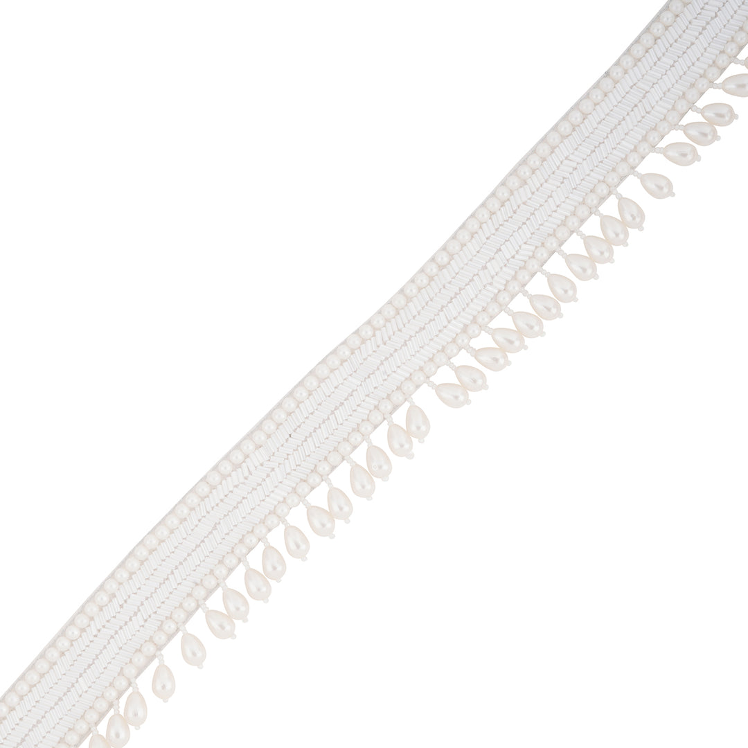 Teejh Xiti Pearl White Belt