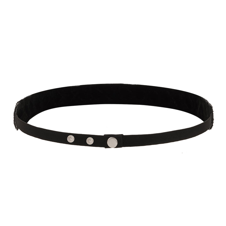 Teejh Kahani Bead Mirror Black Belt
