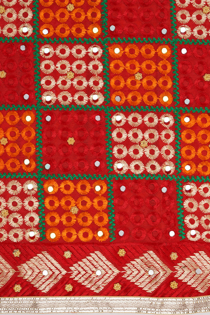 Teejh Billo Rani Phulkari Dupatta