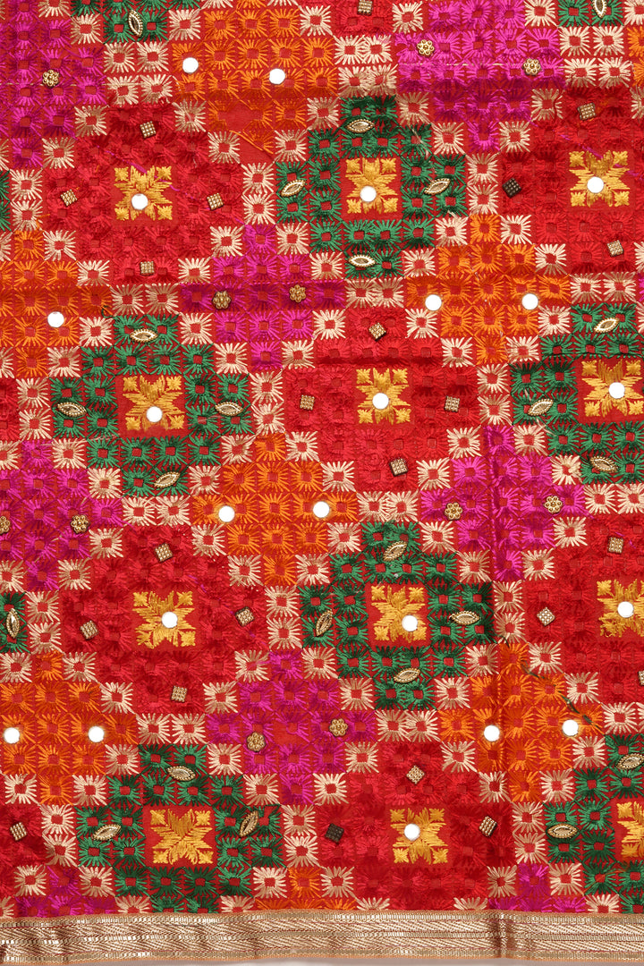 Teejh Shringar Phulkari Dupatta