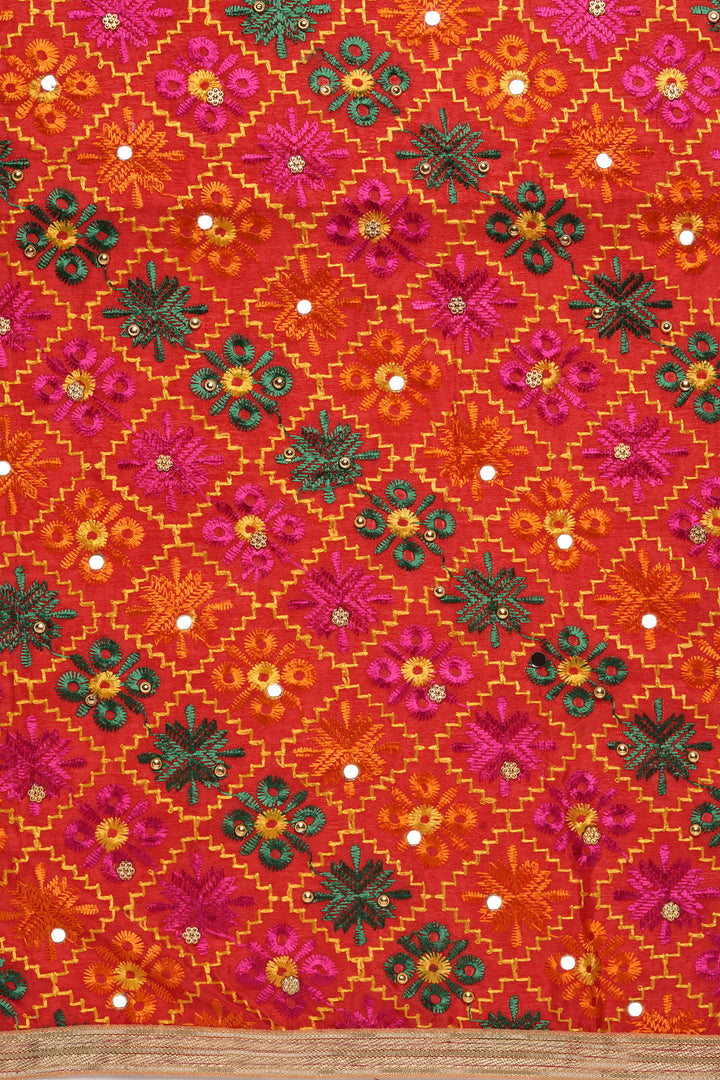 Teejh Pranjal Phulkari Dupatta