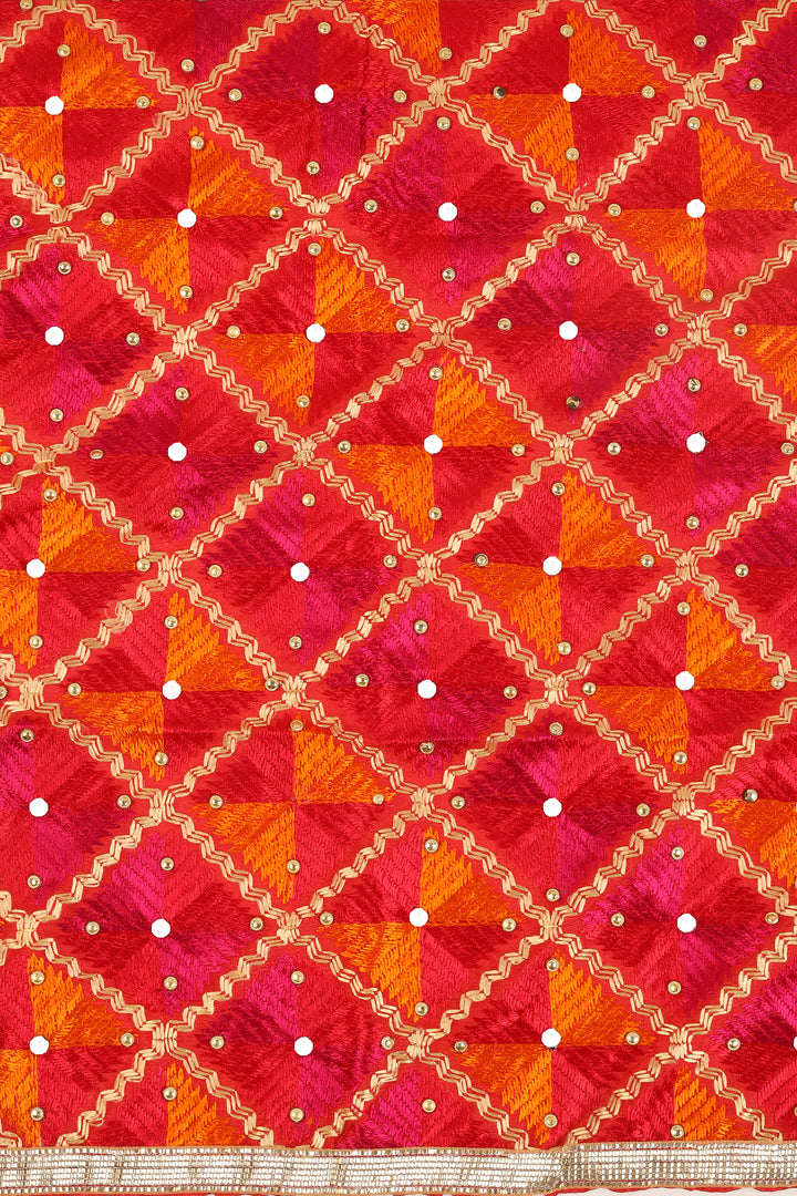 Teejh Tarangini Phulkari Dupatta