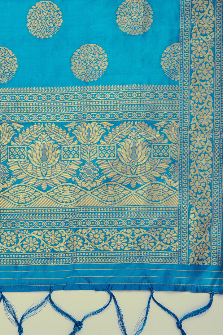 Teejh Devi Firozi Banarasi Dupatta