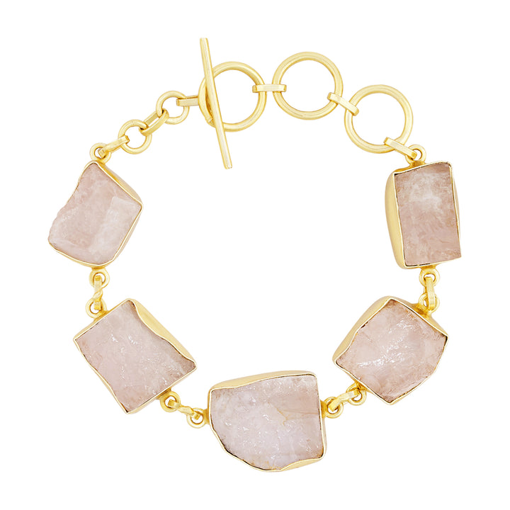 Teejh Reysha Pink Natural Stone Bracelet