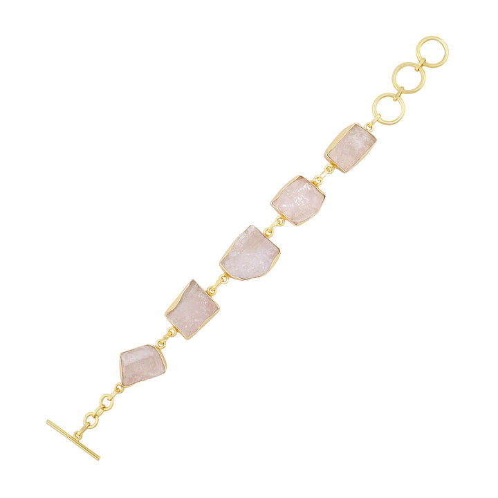 Teejh Reysha Pink Natural Stone Bracelet