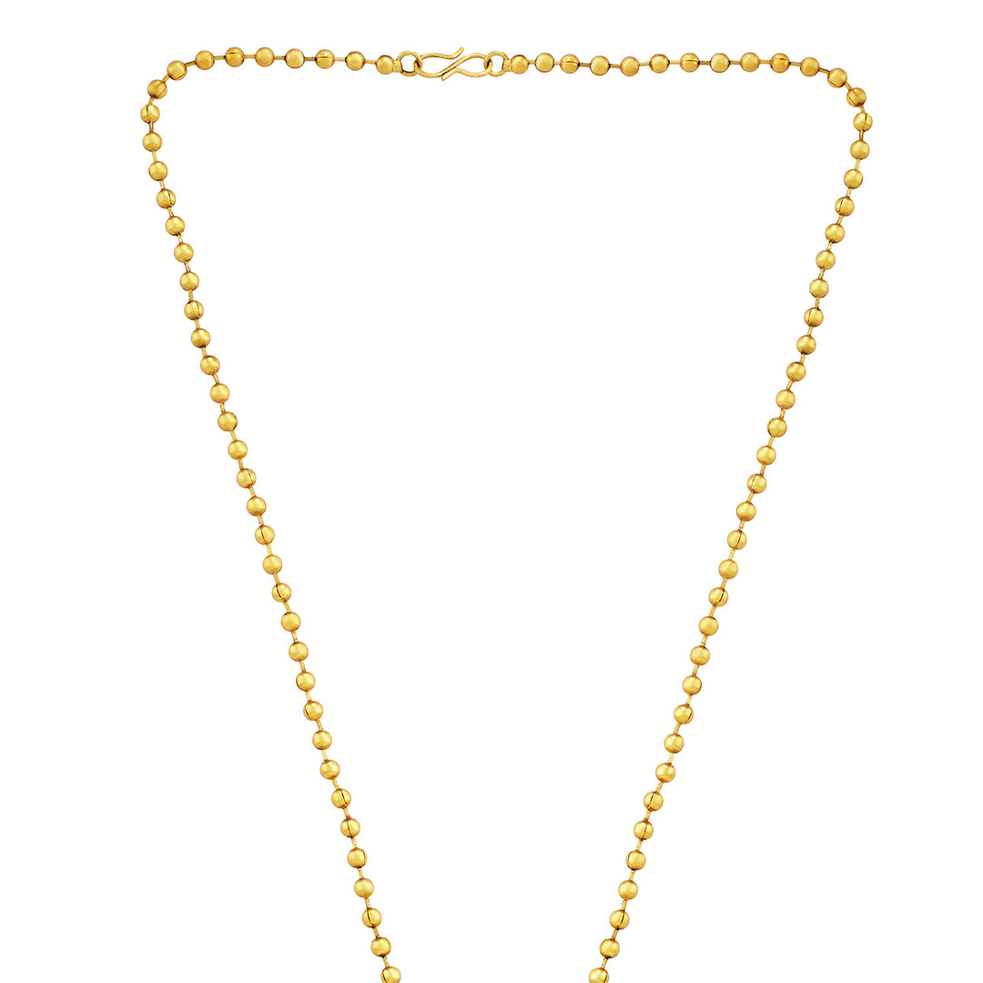 Teejh Kanira Red Gold Necklace