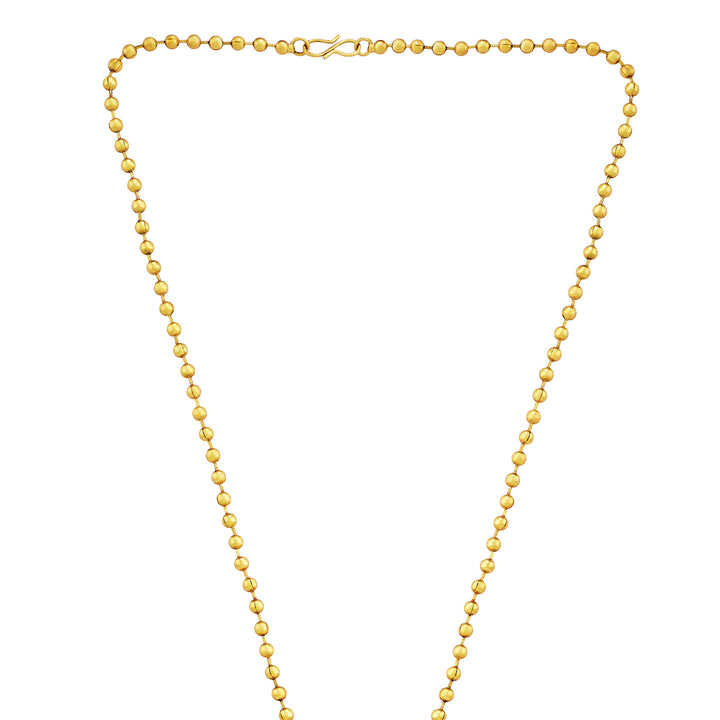 Teejh Kanira Red Gold Necklace