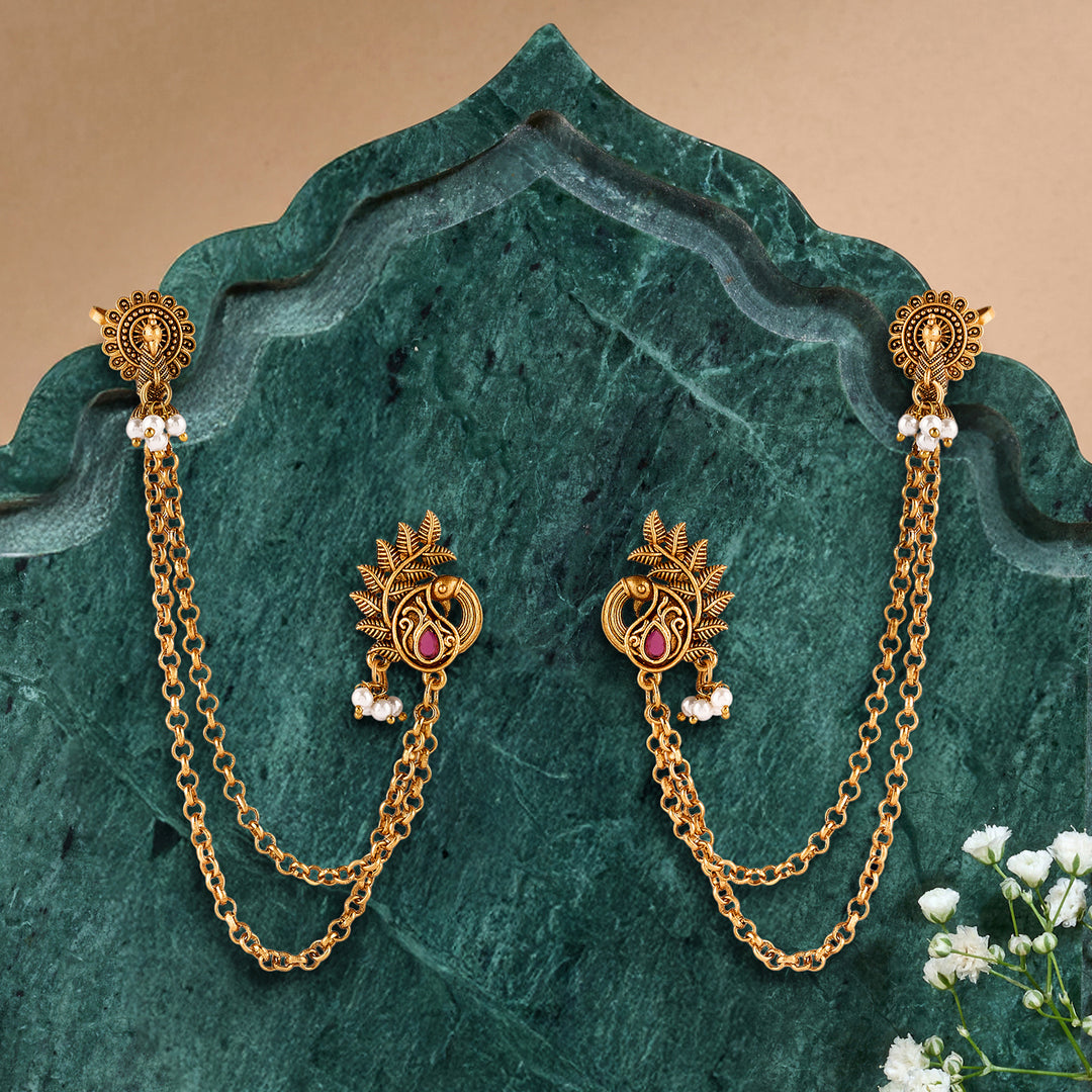 Teejh Keri Gold Earcuffs