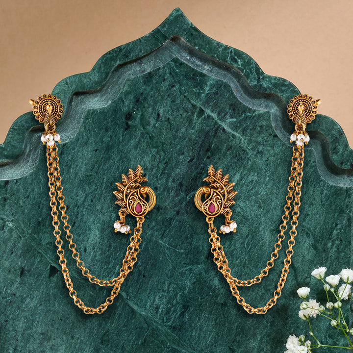 Teejh Keri Gold Earcuffs