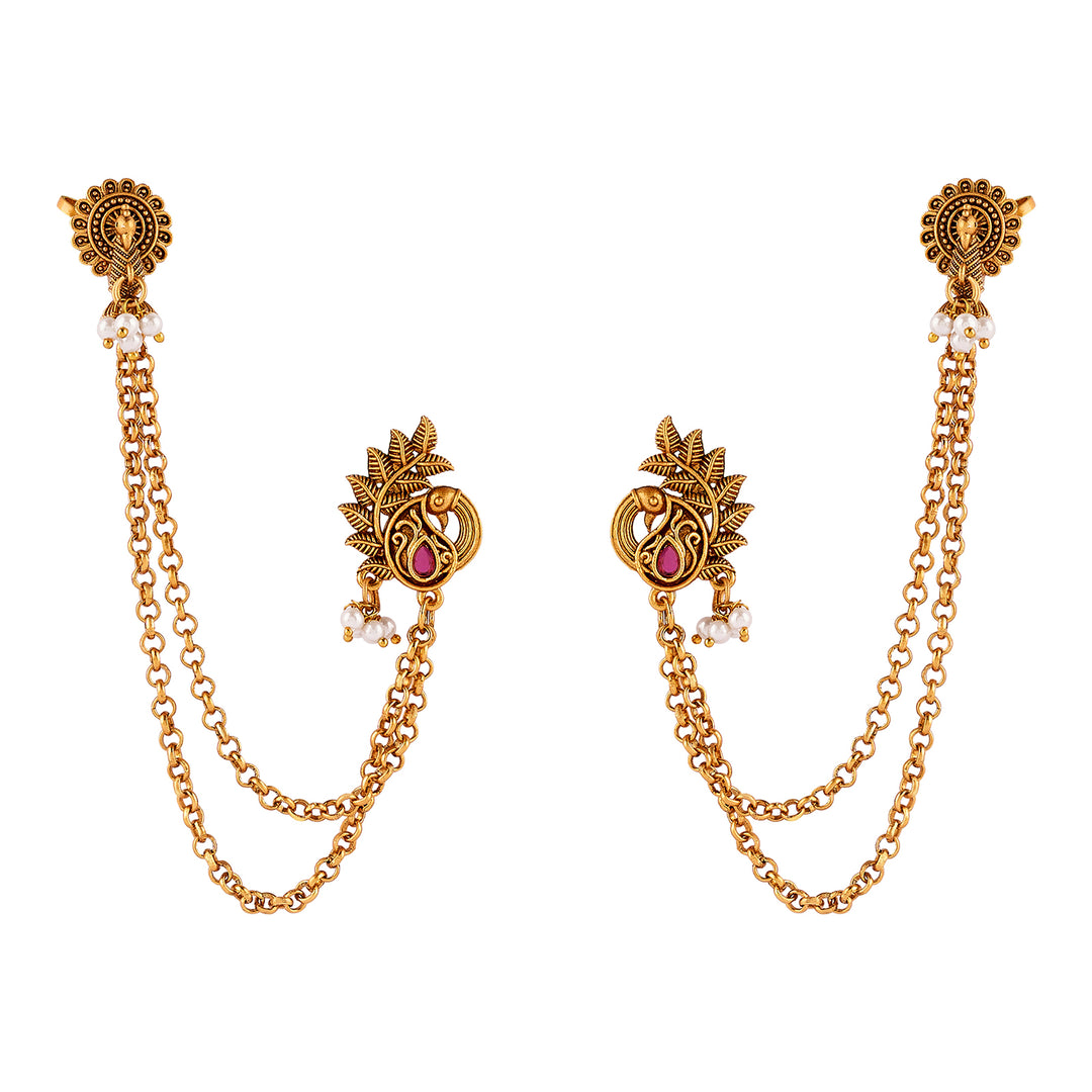 Teejh Keri Gold Earcuffs