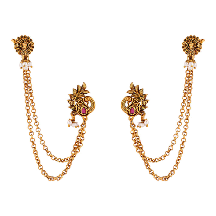 Teejh Keri Gold Earcuffs