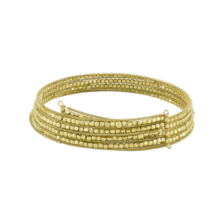 Teejh Mahveen Gold Oxidised Necklace