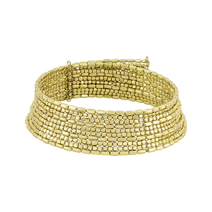 Teejh Aafiya Gold Oxidised Necklace
