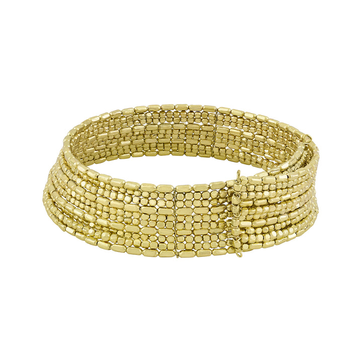 Teejh Aafiya Gold Oxidised Necklace