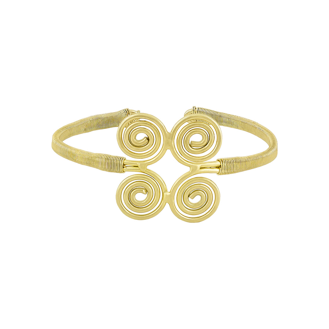 Teejh Rumeha Gold Oxidised Bracelet