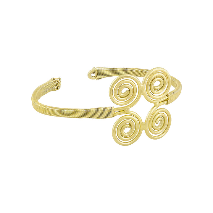 Teejh Rumeha Gold Oxidised Bracelet