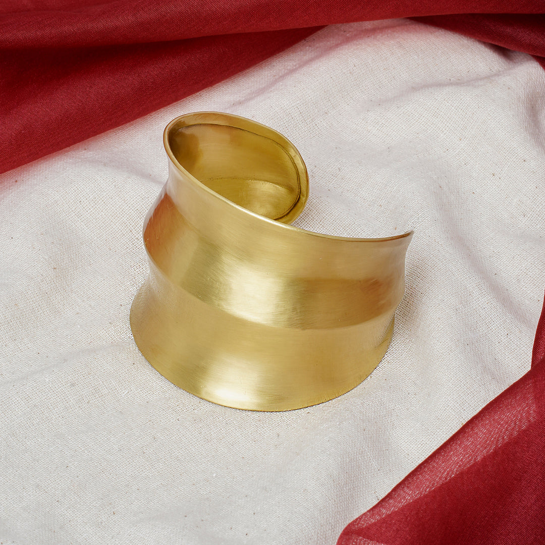 Teejh Aishwarya Gold Cuff Bracelet