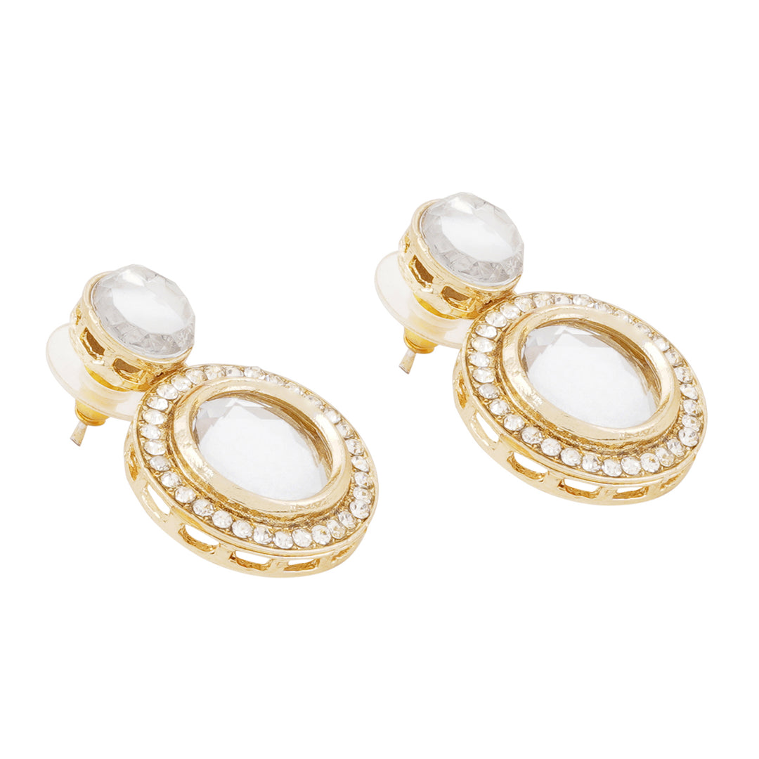 Teejh Bandhan Light Gold Necklace Set