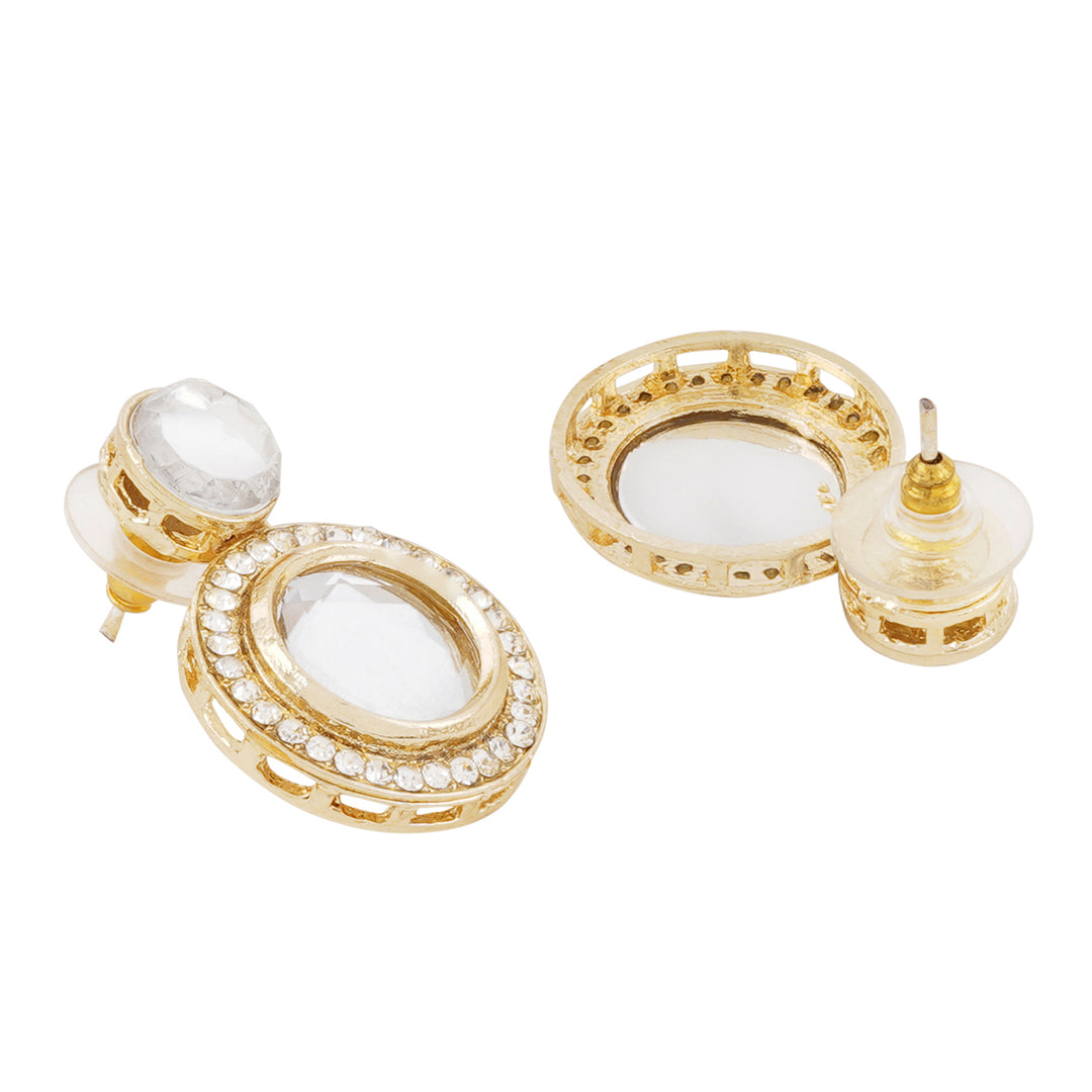 Teejh Bandhan Light Gold Necklace Set