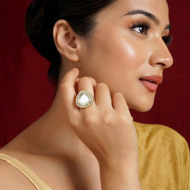 Teejh Sadha Light Gold Ring