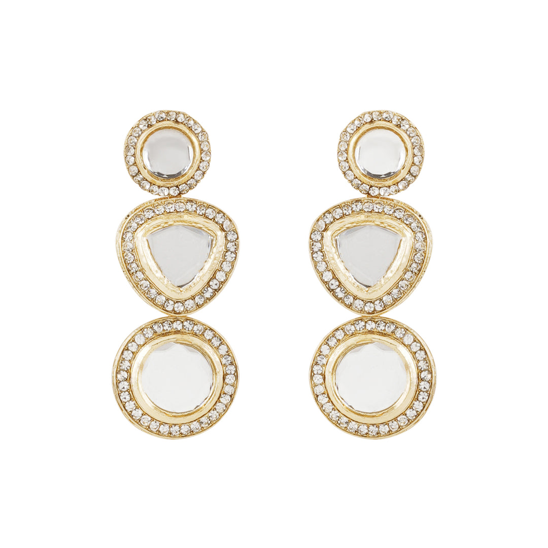 Teejh Nazakat Light Gold Earring