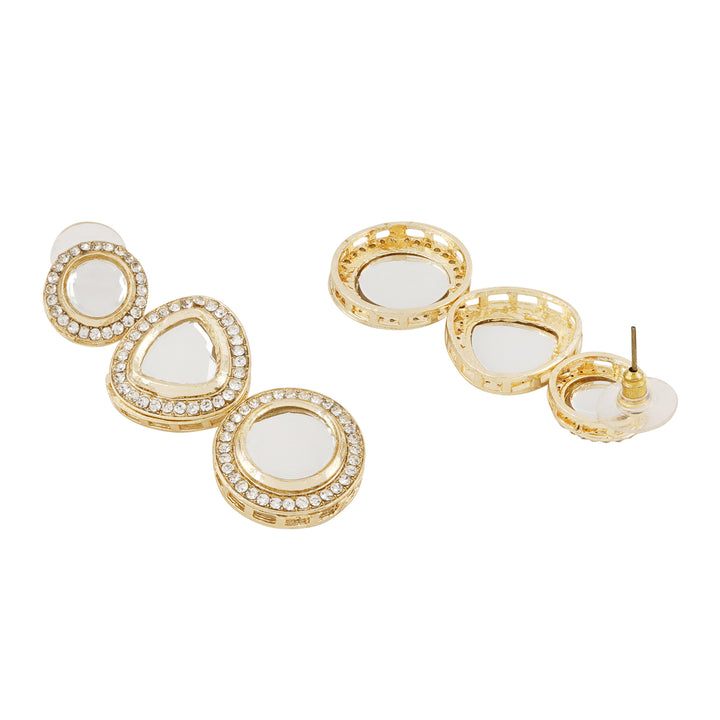 Teejh Nazakat Light Gold Earring