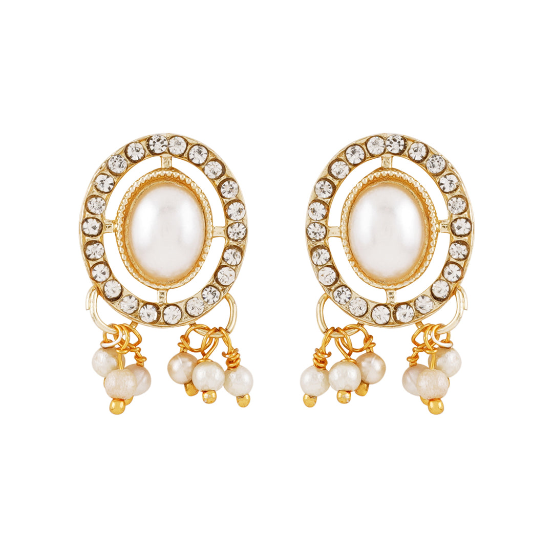 Teejh Bela Light Gold Necklace Set