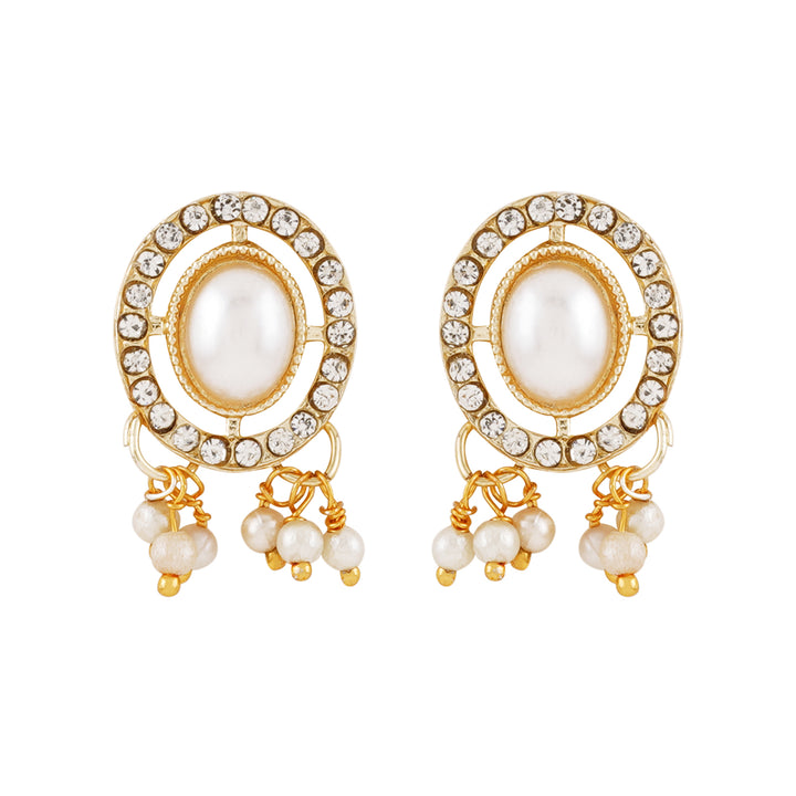 Teejh Bela Light Gold Necklace Set