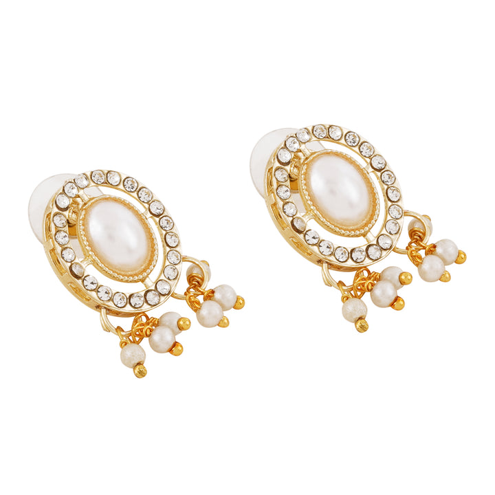 Teejh Bela Light Gold Necklace Set