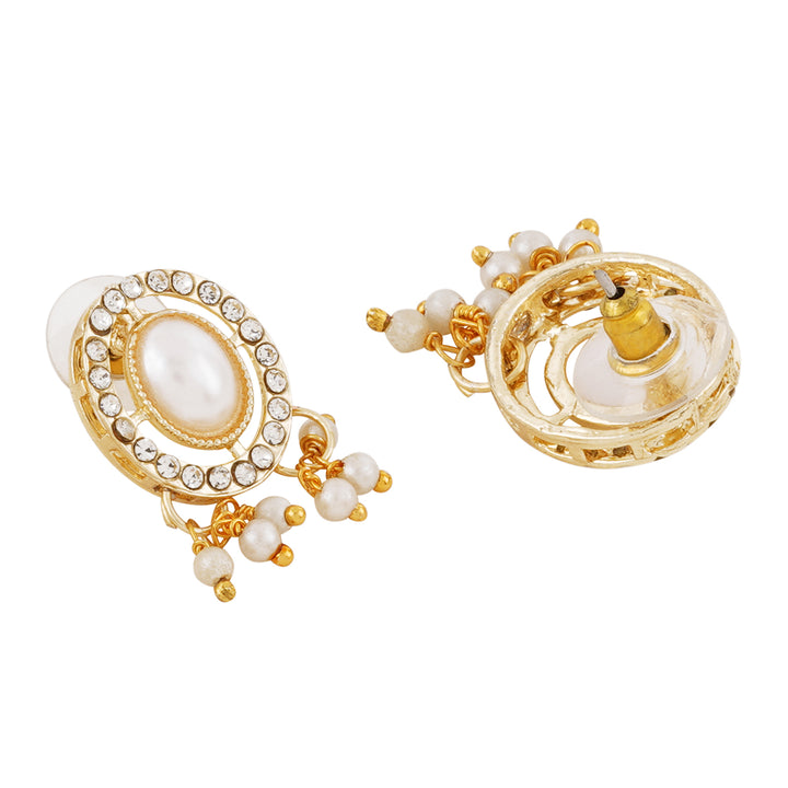 Teejh Bela Light Gold Necklace Set