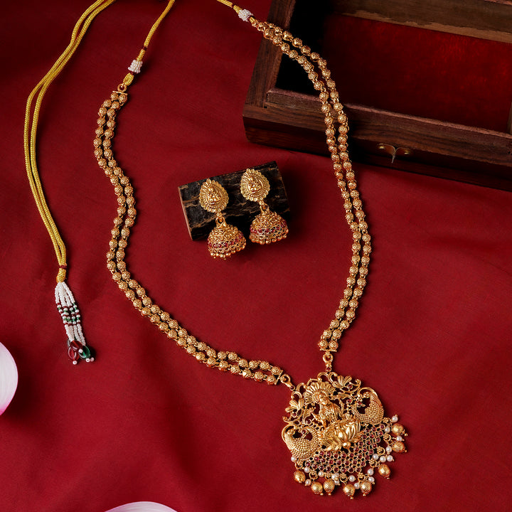 Teejh Akasha Gold Necklace Set