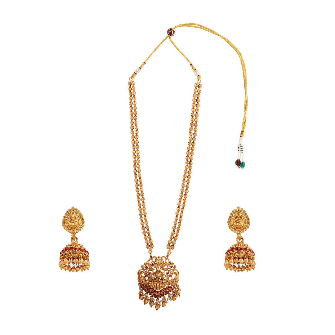 Teejh Akasha Gold Necklace Set