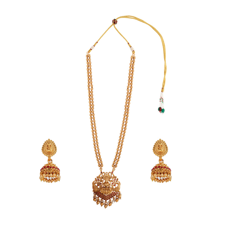 Teejh Akasha Gold Necklace Set