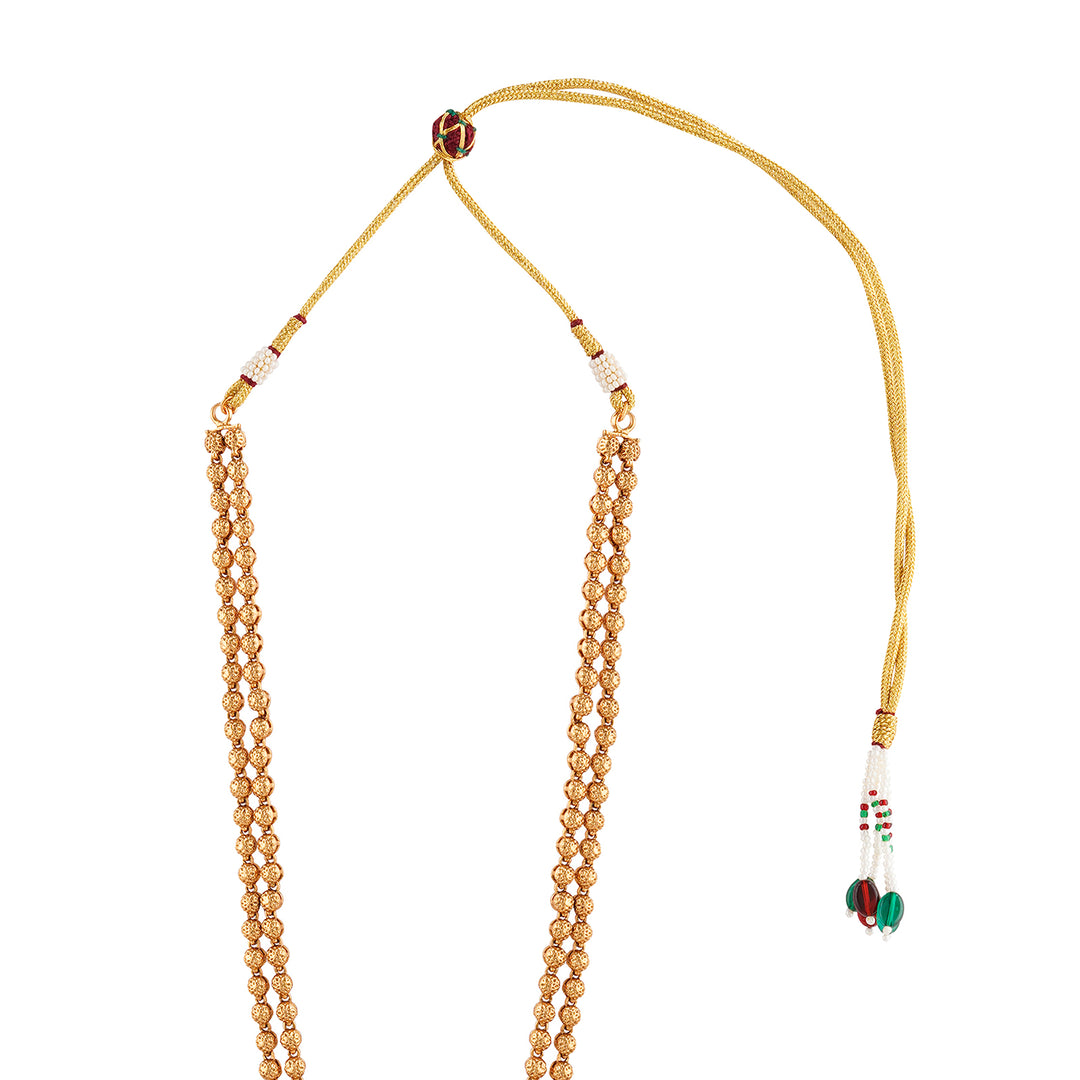 Teejh Akasha Gold Necklace Set