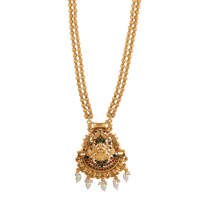 Teejh Apsara Gold Necklace Set