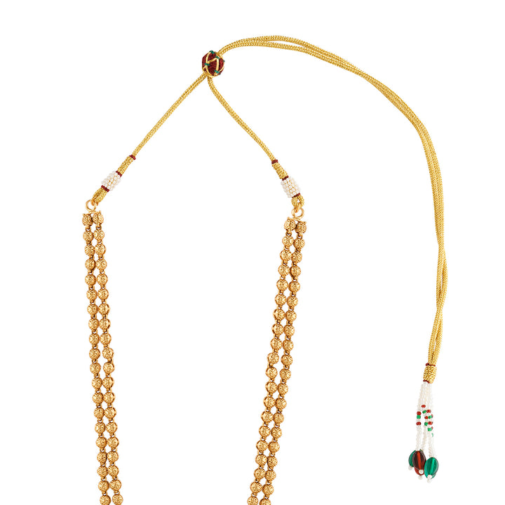 Teejh Apsara Gold Necklace Set
