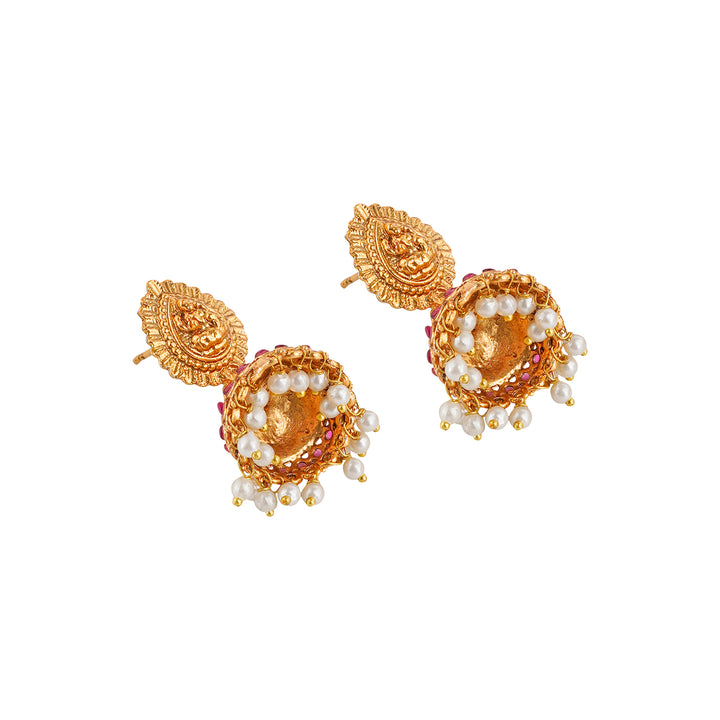 Teejh Apsara Gold Necklace Set