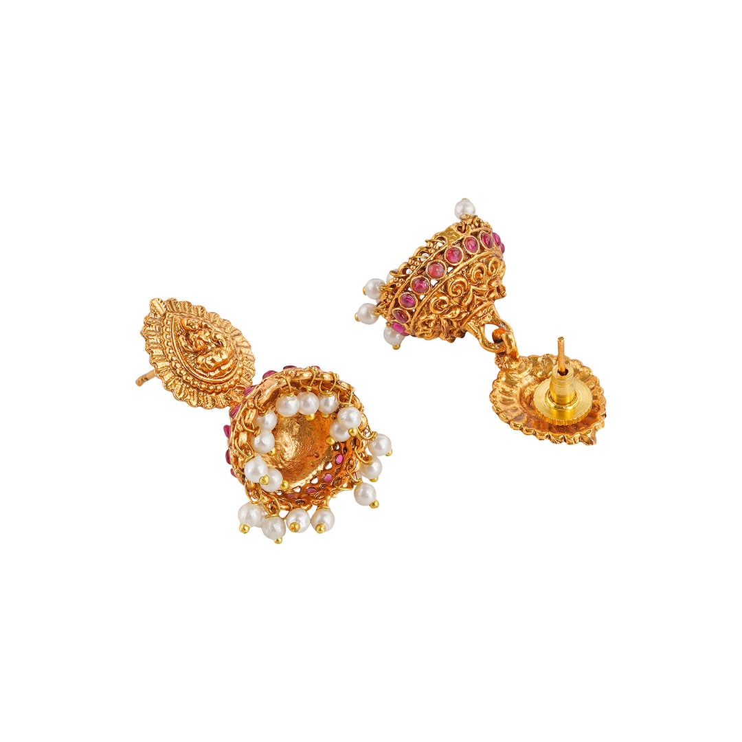 Teejh Apsara Gold Necklace Set
