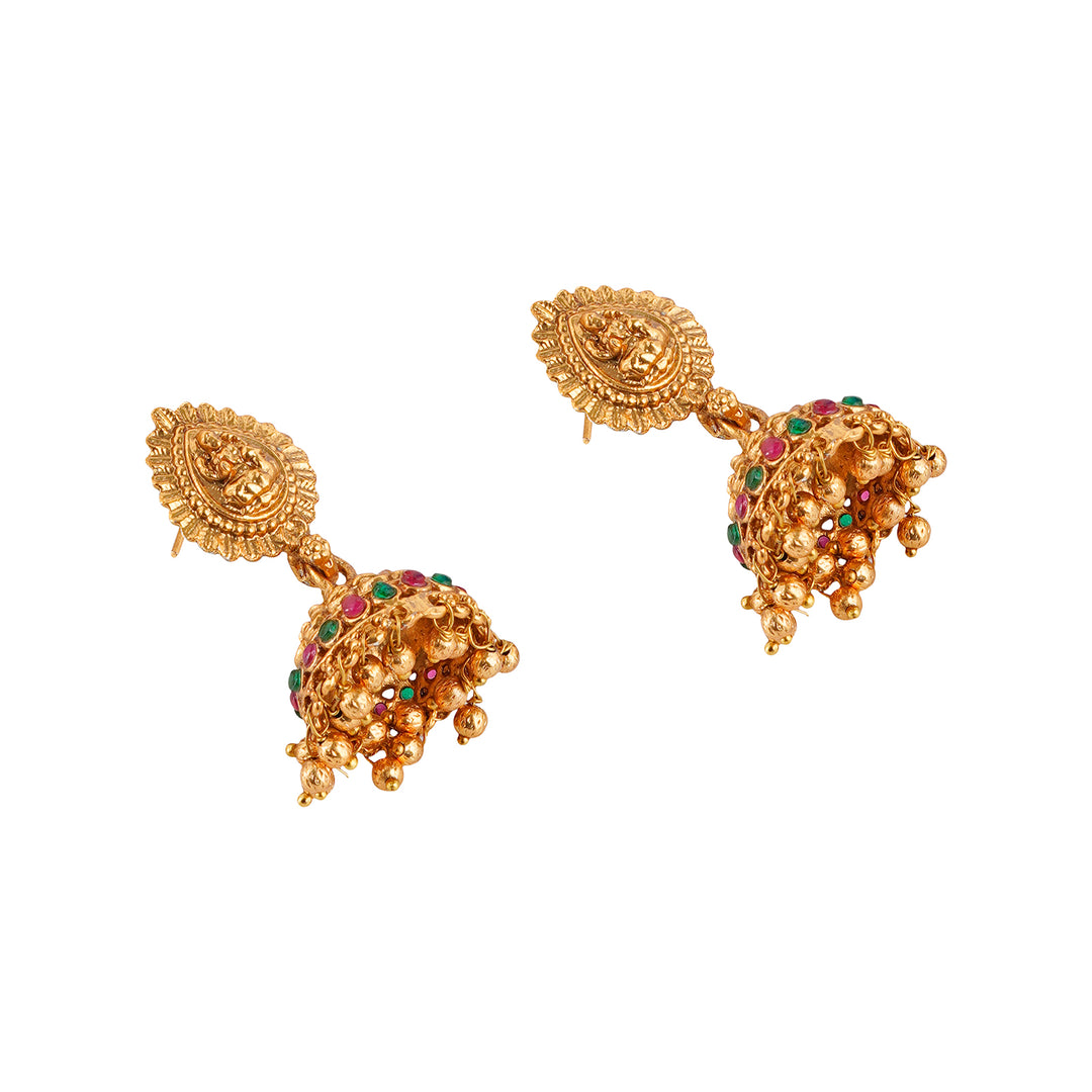 Teejh Aditi Gold Necklace Set