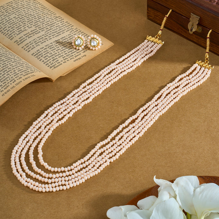 Teejh Surili Peach Beads