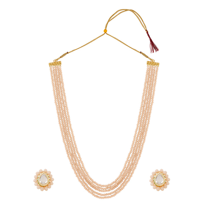 Teejh Surili Peach Beads
