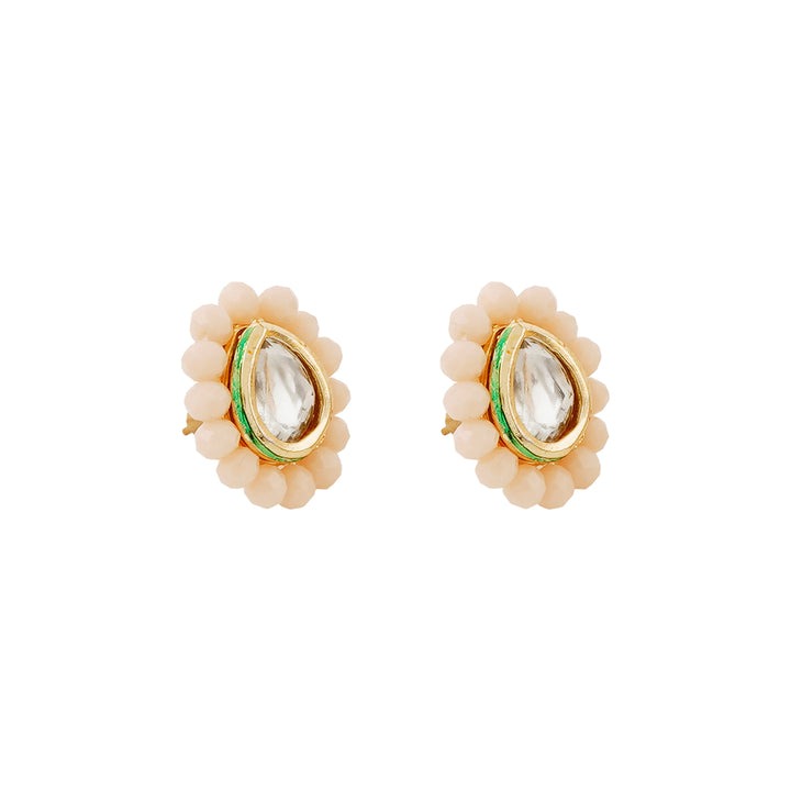 Teejh Surili Peach Beads