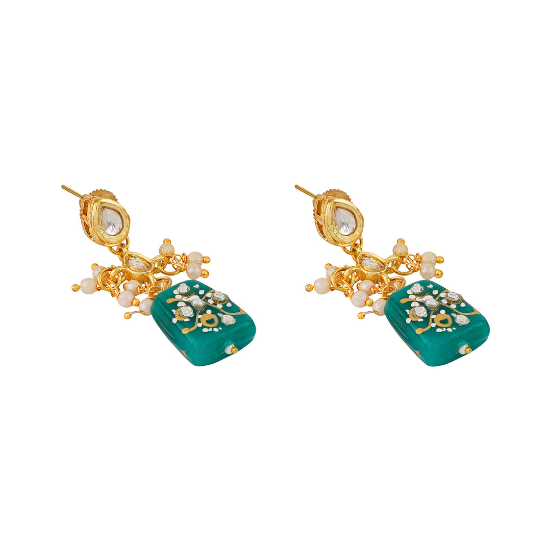 Teejh Idhika Multicolour Beaded Necklace Set