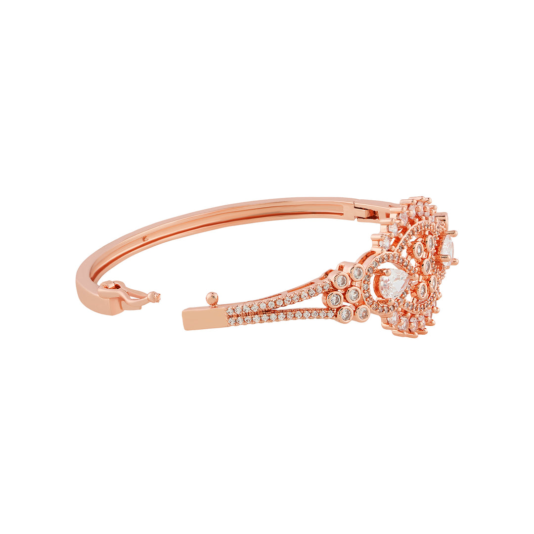 Teejh Gleam of Ganges CZ Stones Rosegold Bracelet