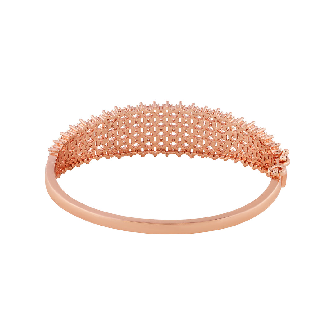 Teejh Taj Tranquil CZ Stones Rosegold Bracelet
