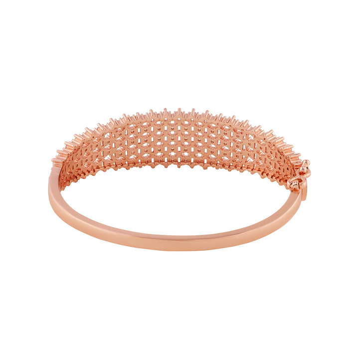 Teejh Taj Tranquil CZ Stones Rosegold Bracelet