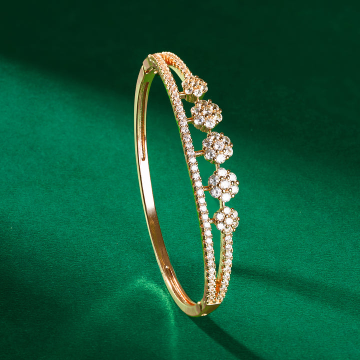 Teejh Rhea Radiance CZ Stones Rosegold Bracelet
